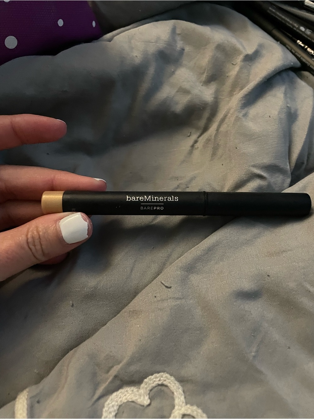 Barely used bareMinerals BarePro Eyeshadow stick in gilded sun